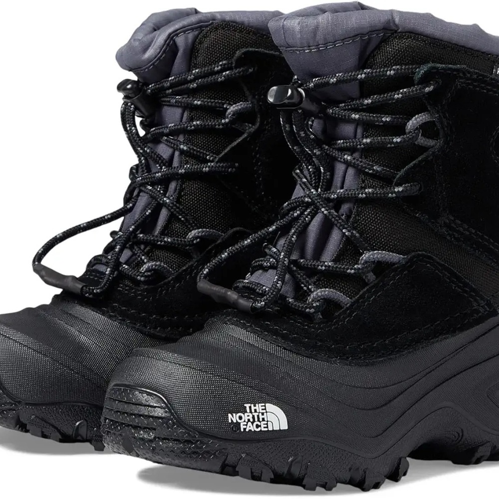 The North Face Alpenglow V  Black Kids Rain & Snow Boots waterproof